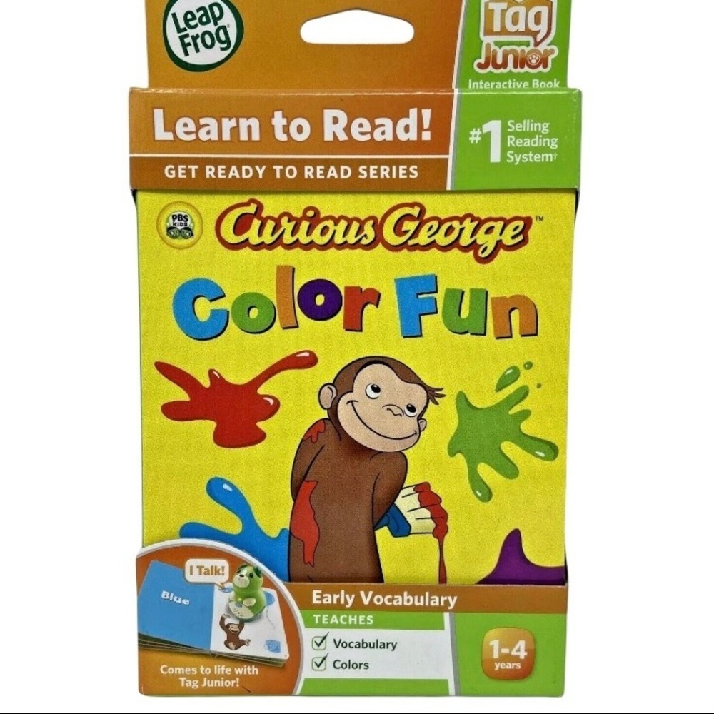 Leap Frog Learn to Read Early Reader Book #1 for Tag Reading System